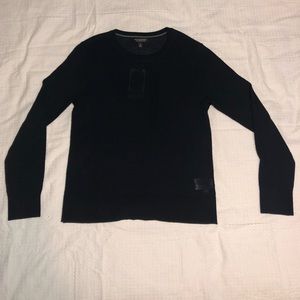 Banana Republic Women’s Crewneck Sweater Solid Black